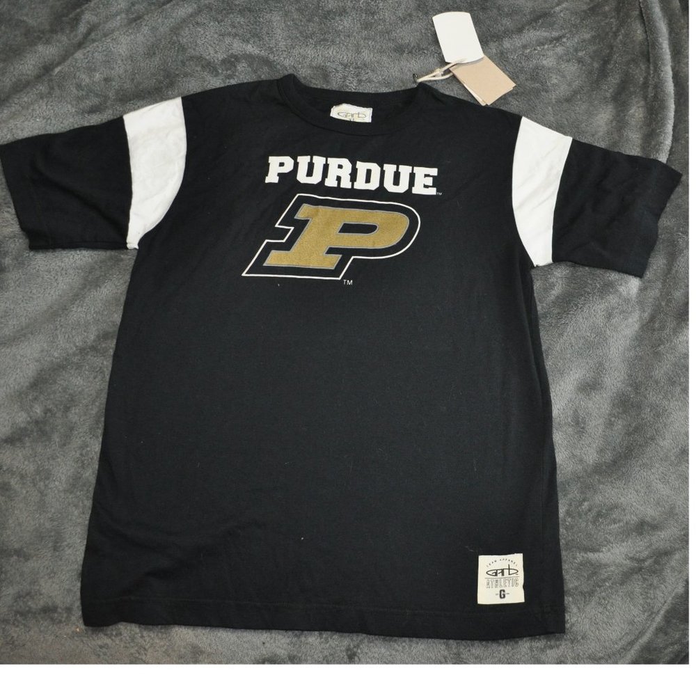 garb team kids XL sz 11-12 t-shirt purdue black NWT (CL115)